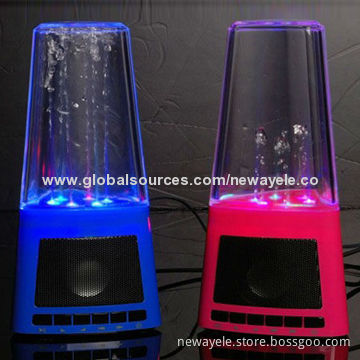 2013 Hot Sell Multiple Cards Reader Speaker with LED Colorful Fountain